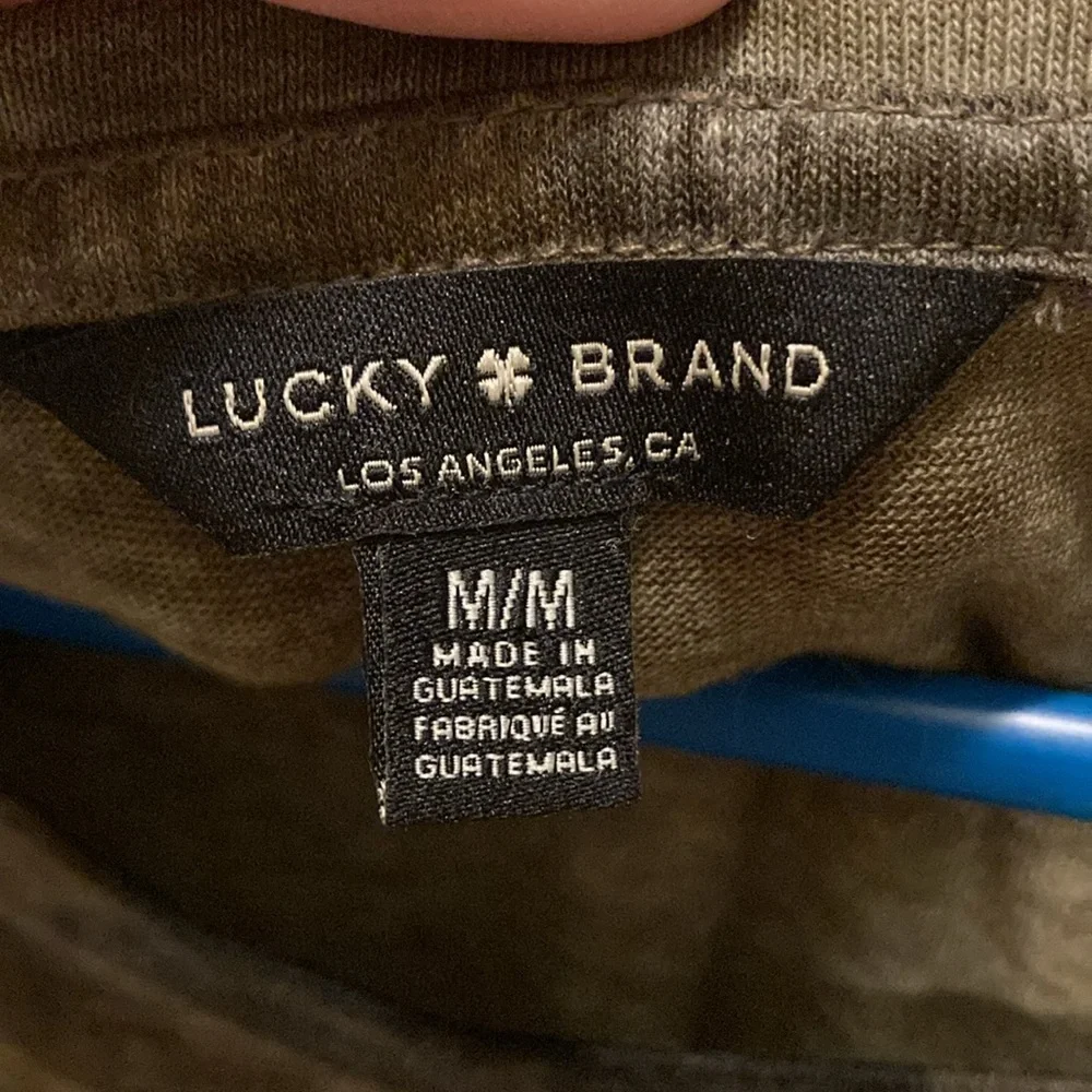 Lucky Brand Women's Short Sleeve Crew Neck Camo Summer Tee Shirt Dress - Picture 10 of 14
